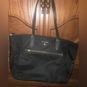 Michael Kors black nylon purse